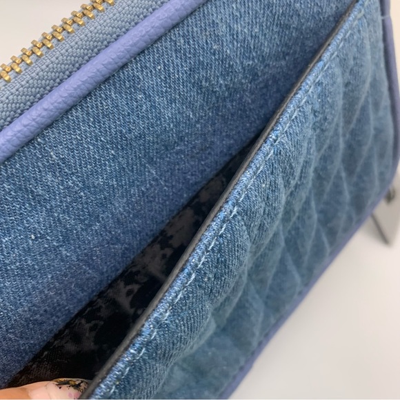 Karl Lagerfeld Paris Karolina Denim Crossbody - Picture 7 of 17